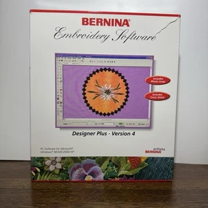 Bernina Embroidery Software CD And Manuals Version 4 - Picture 1 of 6