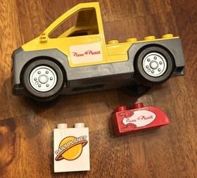 Lego Duplo Toy Story PIZZA PLANET Delivery Truck Yellow Parts 5658 Replacemnt