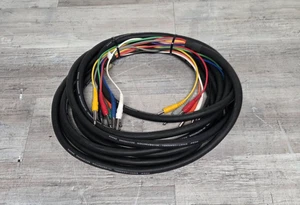 Cable serpiente de audio macho Hosa 1/4" TS a 1/4" TS desequilibrado (20 pies) - Imagen 1 de 1