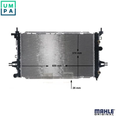 RADIATOR ENGINE COOLING CR 2105 000S FOR VAUXHALL ZAFIRA/Mk/II OPEL 4cyl 2.2L - Image 1 of 4