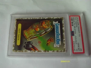 PSA GPK Garbage Pail Kids Gold Border TUT Toots Egyptology Archaeology Mummy #50 - Picture 1 of 2