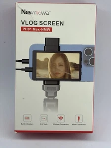 Selfie Monitor Screen iPhone Vlog, Newmowa, Magnetic Phone Holder Clip PH01-NMW - Picture 1 of 23