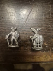 1977-'81 2x Fantasy Zinnfiguren Dungeons & Dragons Table Top Ral Partha - Bild 1 von 8