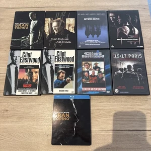 LOT DE 9  DVD Clint Eastwood VF - Imagen 1 de 4