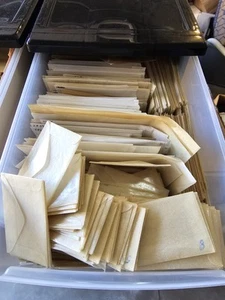 Mehrere hundert Pergaminen für Briefmarken gebraucht & ungebraucht - verschiedene Größen - Bild 1 von 3