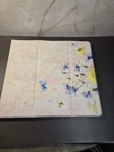 Custodia Ipad Trifold Floreale. 9"x7,75". Nuovo fuori scatola - Foto 1 di 8