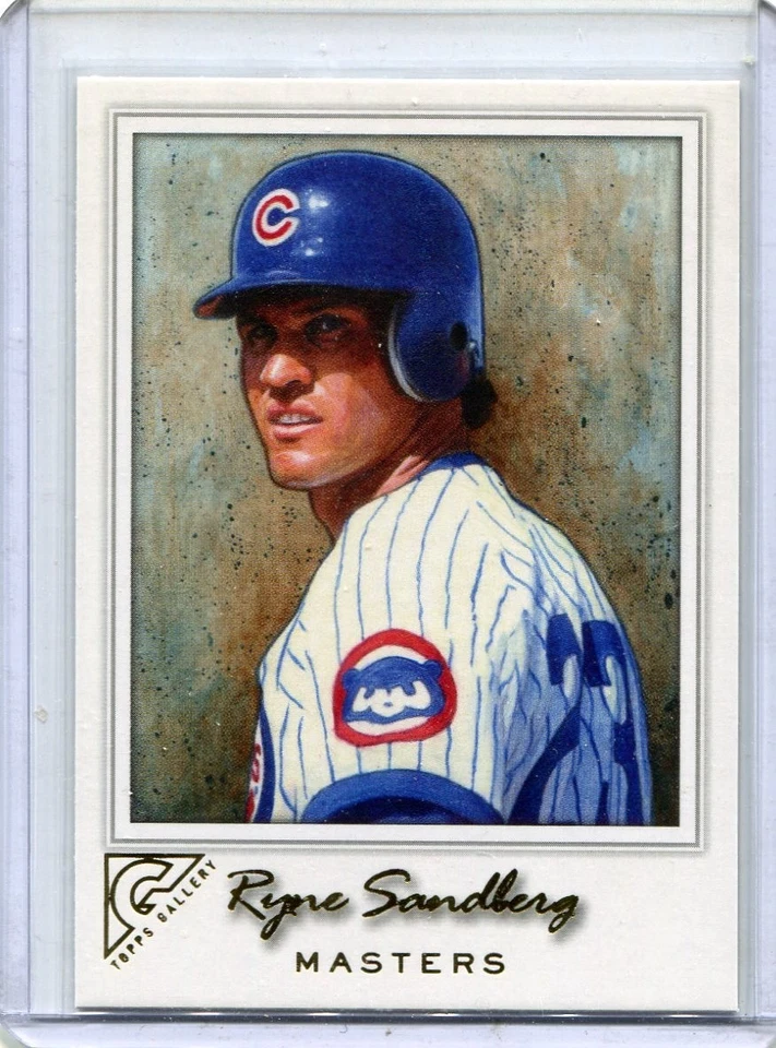 RYNE SANDBERG 2017 TOPPS GALLERY MASTERS SP - Image 1 of 2
