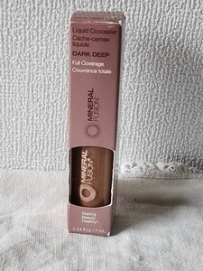 Mineral Fusion Liquid Concealer Dark Deep NIB Hypoallergenic Vegan Makeup - Picture 1 of 2