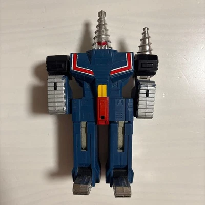 Máquina Trituradora Taladro Título Original Robo Original Showa Retro Battle Hackers O Foto 1 de 4