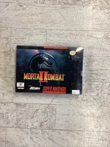 Mortal Kombat II (Nintendo SNES, 1994) - Picture 1 of 4
