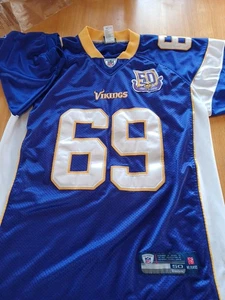 Reebok Minnesota Vikings Trikot Allen #69 50th Anniversary Onfield - Bild 1 von 5