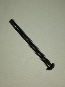 4-32 x 1-1/4" Round Head Machine Screws Steel 4/32 Slot fine #4-32 Thread 10 pcs - Bild 1 von 1