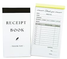 Thank You Receipt Book for Small Businesses 4x7 inches 2-Part Carbonless 1