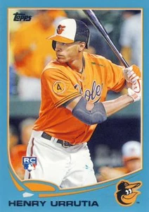 (57) 2013 Topps Update HENRY URRUTIA Walmart Blue Rookie Orioles #US329 LOT - Picture 1 of 1