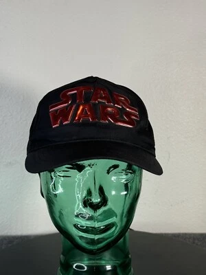 Star Wars Disney PARQUES Sombrero Ajustable Letras Negro/Rojo Disneyland Foto 1 de 4