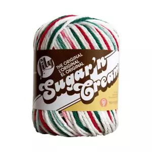 Lily Zucker 'N Creme Ombre Strickwolle Garn 56.7g - 0138 Mistelzweig Ombre - Bild 1 von 1
