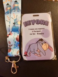 Eeyore Ausweishalter und Schlüsselband - Bild 1 von 2