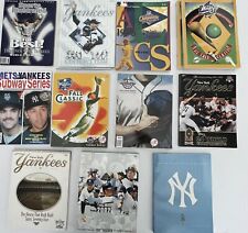 Lot of 13 NY Yankees World Series Fall Classic Subway Series Playoff Magazines