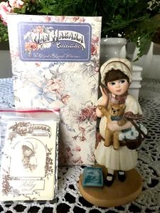 Jan Hagara Victorian Figurine ASHLEY Collectables Victorian With Card S20625 EUC - Picture 1 of 7