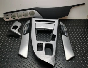 BMW Z4 E89 DASHBOARD PANEL INTERIOR TRIM SET ALUMINIUM CARBON 9129243 - Picture 1 of 19