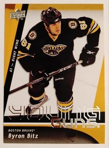 BYRON BITZ 2009-10 UPPER DECK YOUNG GUNS ROOKIE #226 BOSTON BRUINS NM-MT  A2 - Imagen 1 de 2