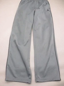JORDAN THERMA-FIT Size 13-15 YRS Boys Stretch Waist Fleece Lined Track Pants 231 - Picture 1 of 8