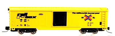 Z Scale Marklin Mini-Club 8682 Rail Box Car (MTL couplers) - Image 1 of 4