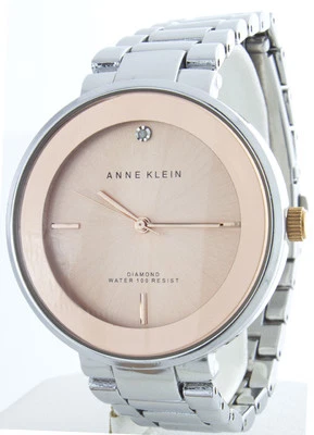 Новый Anne Klein AK/1281RGRT женские часы бриллиант акцент розового золота шкала аналоговый - Изображение 1 из 2