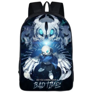 Undertale Papyrus Anime Game Backpack Student Schoolbag satchel Laptop Knapsack - Picture 1 of 12