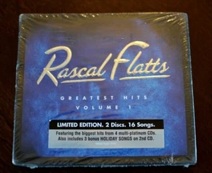 Greatest Hits, Vol. 1 by Rascal Flatts (2CD, Oct-2008, Lyric Street) NEW - Picture 1 of 2
