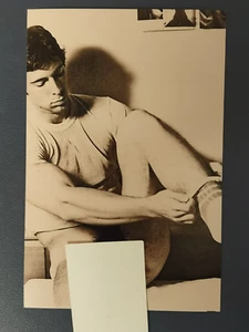 3.5x5in. Reprint Photo - Muscle Hunk Athlete Getting Dressed - Gay Interest - Picture 1 of 3