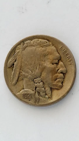 1921-P United States Buffalo Nickel Cover
