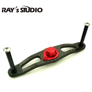 RAY'S Studio DAIWA Handle Carbon Fiber Baitcasting Reel Fishing 80-100 mm Sport  - Picture 1 of 23