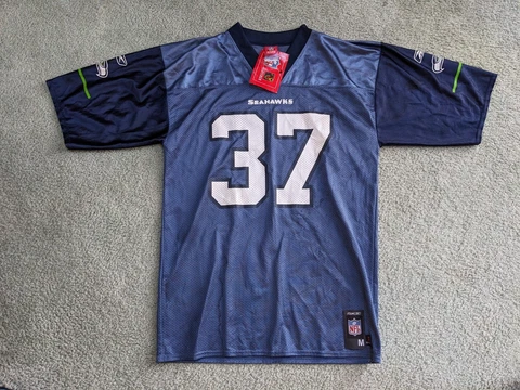 Seattle Seahawks Shaun Alexander #37 Vintage NFL Reebok Jersey - Size M Cover