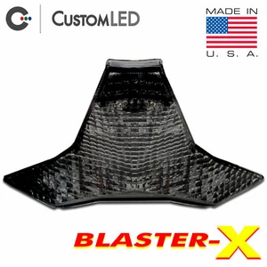 Z400 Blaster-X Integrated Tail Light Programmable Ultra-Bright Smoked Lens - Picture 1 of 2