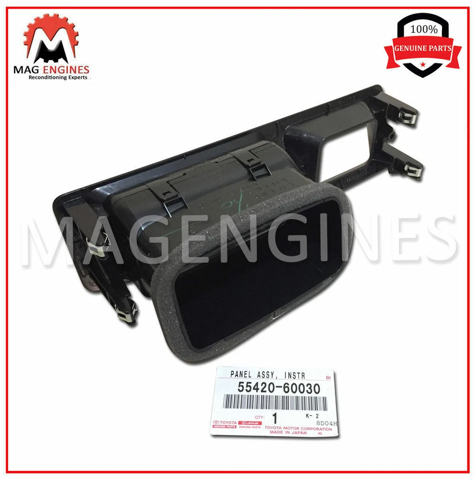 55420-60030 GENUINE OEM PANEL ASSY, INSTRUMENT CLUSTER FINISH, CENTER 5542060030 - Image 1 of 4