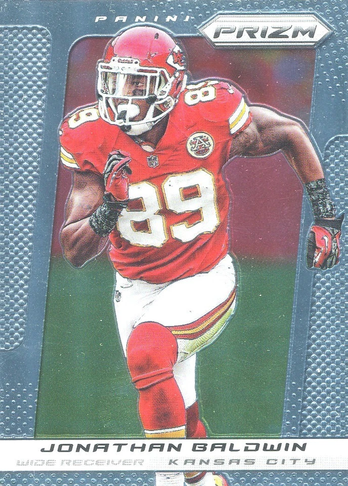 PANINI-PRIZM Jonathan Baldwin CHIEFS Pitt-PANTHERS - Image 1 of 1