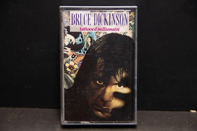 Bruce Dickinson – Tattooed Millionaire - Cassette Tape Foto 1 de 4