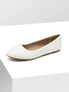 Women Ballerina Ballet Flats Round Toe Comfortable Classic Slip On Flat Shoes US - Picture 1 of 58