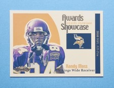 2001 Fleer Showcase Randy Moss Awards Showcase Insert