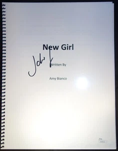 Jake Johnson Signed Autographed New Girl Script JSA - Picture 1 of 1