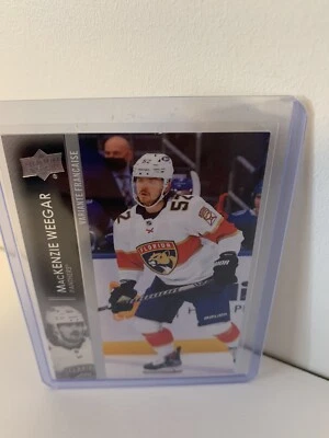 2021-22 Upper Deck Series 1 French Variation MacKenzie Weegar #80  - Image 1 of 2