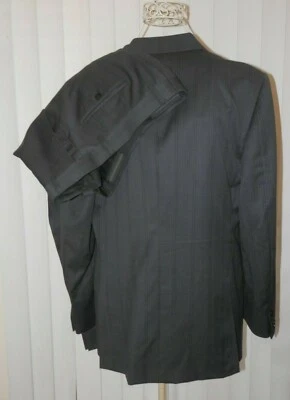 Nuevo Traje Bartorelli Napoli 2 Ventilaciones 100% Lana Pantalones 32 x 30 Chaqueta 40 Hecho ITALIA Foto 1 de 4