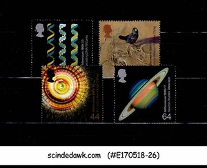 GREAT BRITAIN - 1999 MILLENNIUM SERIES THE SCIENTISTS' TALE 4V MNH - Picture 1 of 1