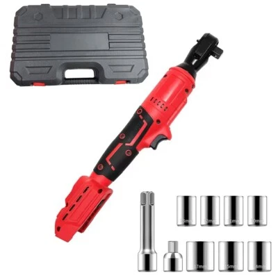 3/8" M5-M12 For Milwaukee M18 18V Battery Right Angle Cordless Ratchet Wrench - Image 1 of 4