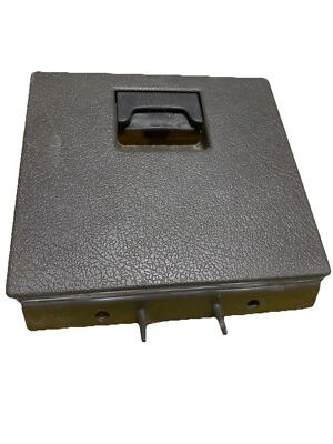 1986-1993 OEM Nissan D21 Pickup Gray Interior Dash Fuse Box Fusebox Cover Lid - Image 1 of 4