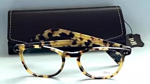 Lunor Col.16 A9 MOD 246 Round Havana Frame Eyeglasses $890 NIB #8 - Picture 1 of 7