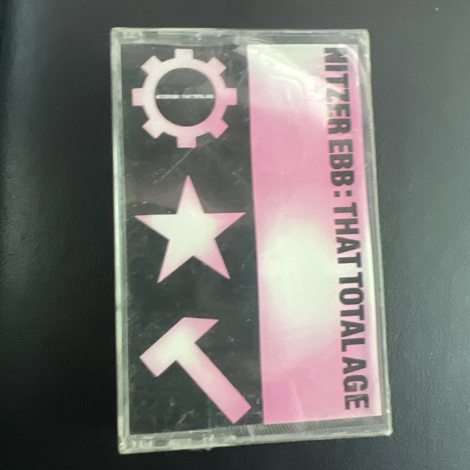 Vintage 1987 Geffen Records Nitzer Ebb That Total Age Cassette Tape USA