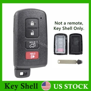 For 2014 - 2019 Toyota Highlander Keyless Remote Key Fob Shell Case 4Btn HYQ14FB - Picture 1 of 7