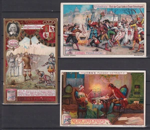 3 Liebig Karten Mozart - Don Juan, Volksfeste - Fastnacht, Barca - Das Leben ein - Bild 1 von 2